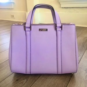 Kate Spade Lilac Newbury Lane Loden purse